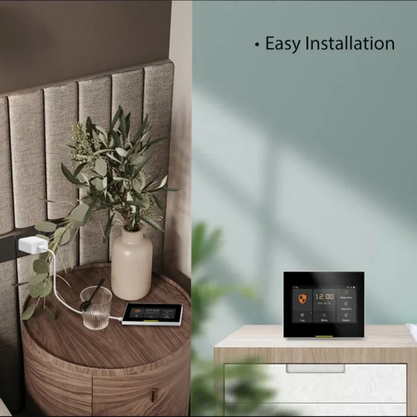 Staniot Wireless WiFi 4G Home Security Alarm System Kits for Tuya Smart Life APP with 5 Years Contact Sensor Door Detectors 5